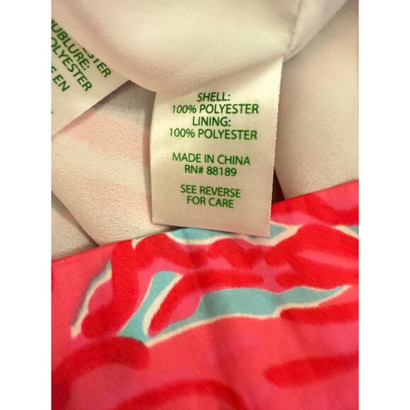 Lilly Pulitzer Womens Flirty Engineered Iona Dress Resort Flirty Pink M Medium - Picture 6 of 9
